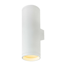 Kinkiet TORRE biały lampa ścienna świecąca w górę i w dół - Light Prestige wlaczony