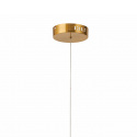 Lampa wisząca MELECA S złota nowoczesny sznur LED przewieszony przez rurkę - Light Prestige detale
