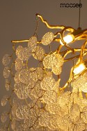Lampa wisząca RIVIERA 60 złota  clear imitacja gałęzi drzewa piękna - Moosee - z bliska - widok na detale