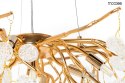 Lampa wisząca RIVIERA 60 złota  clear imitacja gałęzi drzewa piękna - Moosee - detale z bliska