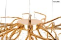 Lampa wisząca RIVIERA 60 złota  clear imitacja gałęzi drzewa piękna - Moosee - detale