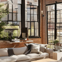 Kinkiet CRESPILO salon industrialny loft