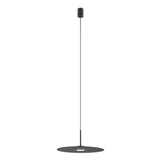 Lampa wisząca SIMONE BLACK stalowa czarna minimalizm prosta forma - Nowodvorski Lighting