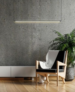 Lampa wisząca OMBRE LEVEL 80 czarna rurka LED - Moosee