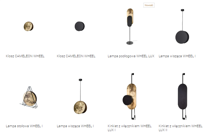 Kolekcja lamp WHEEL Nowodvorski Lighting