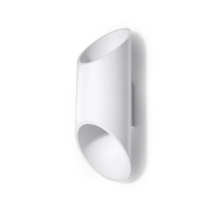 Kinkiet aluminiowy PENNE 30 biały lampa ścienna dekoracyjna